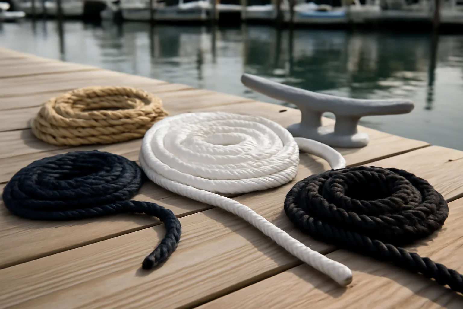 Choosing Dock Lines: Diameter Material and Why Nylon Wins