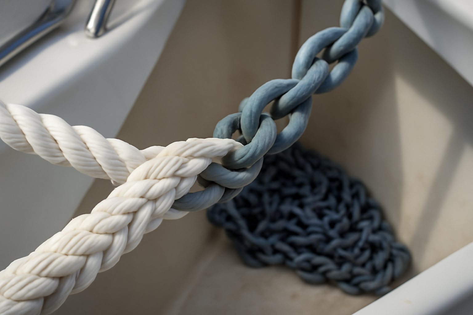 How to Tie a Chain Splice: Connecting Rope to Anchor Chain the Right Way