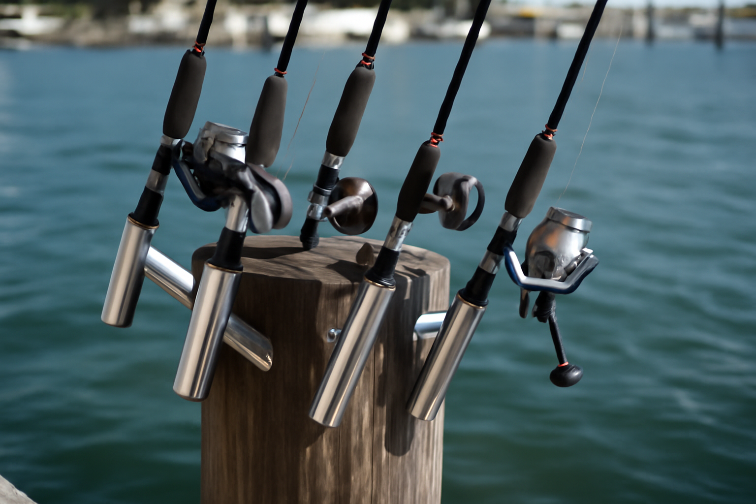 Mounting Rod Holders on a Dock Post: The Right Way and the Wrong Way