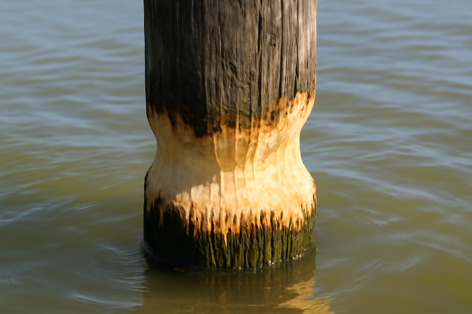 Nutria and Beaver Damage to Dock Pilings: Identification and Prevention