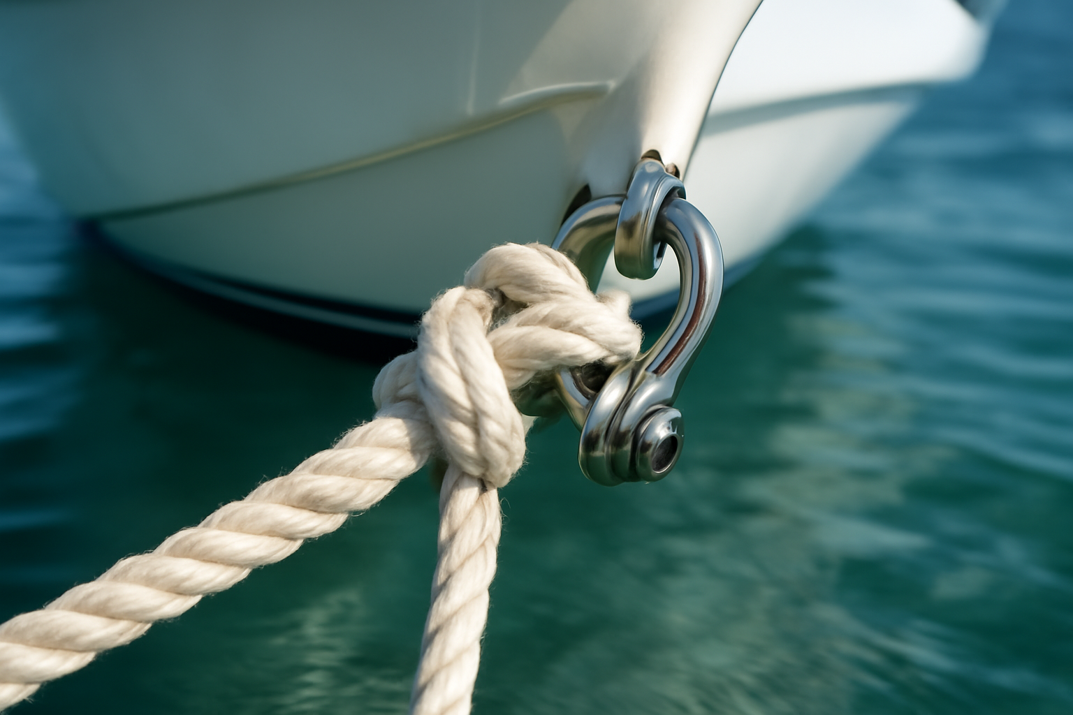 The Anchor Bend (Fisherman's Bend): How to Tie Your Anchor Line and Sleep Easy