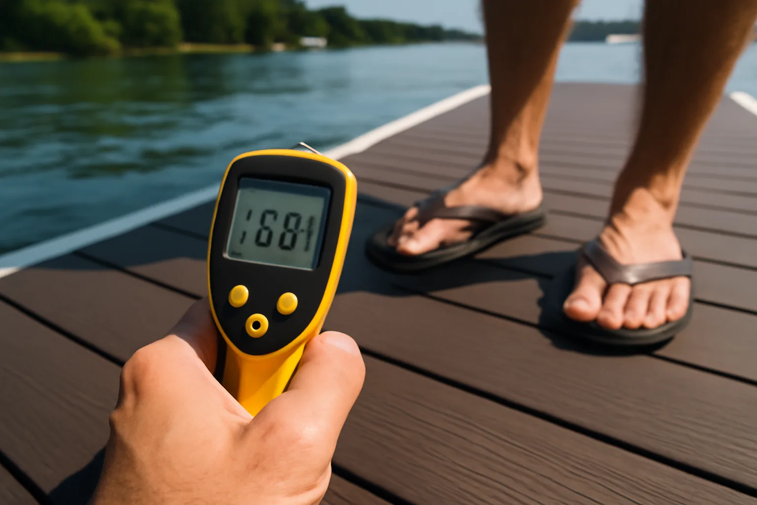 The Decking Mistake That Cooks Your Bare Feet by Noon
