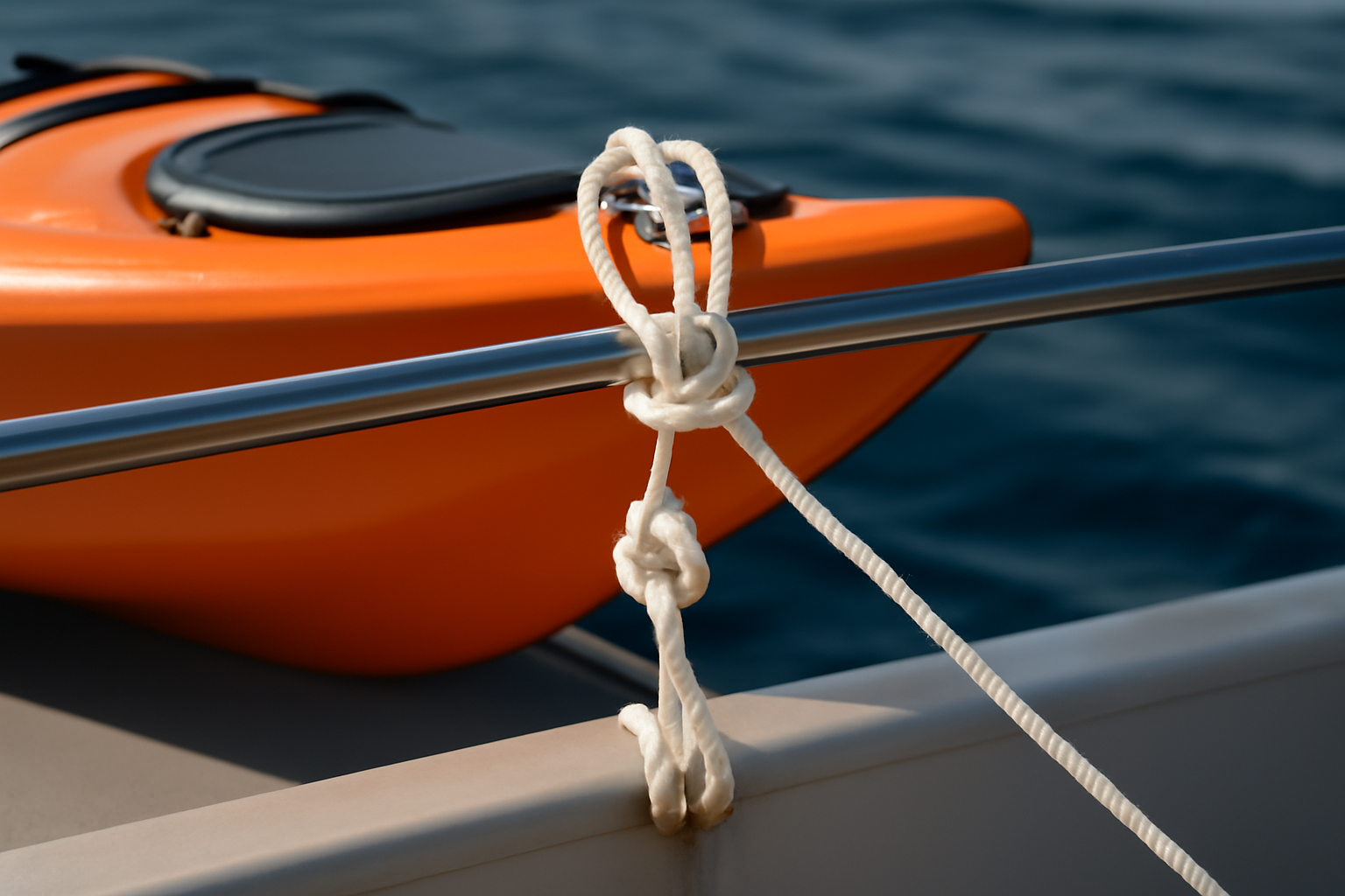 The Trucker's Hitch on a Boat: Mechanical Advantage for Tying Down Anything