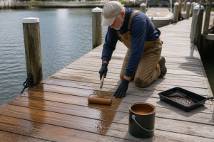 How to Seal a Wood Dock: Products, Process, and How Often
