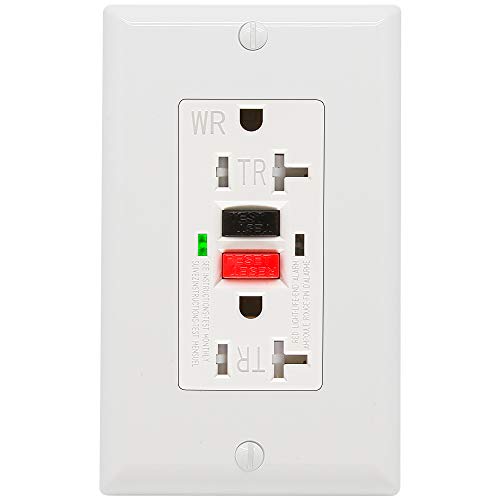 ANKO 20 amp GFCI outlet, tamper-resistant and weather resistant